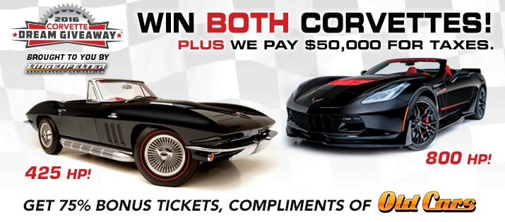 This 1965 and 2016 Corvette could be yours